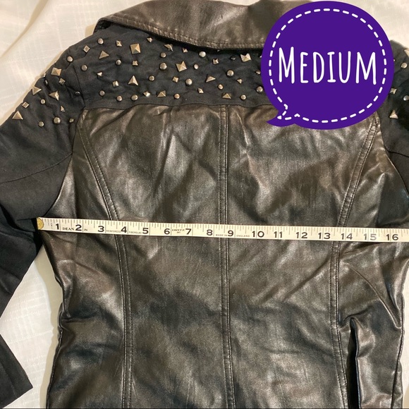 New Monoreno Vegan Leather Jacket - Picture 5 of 5